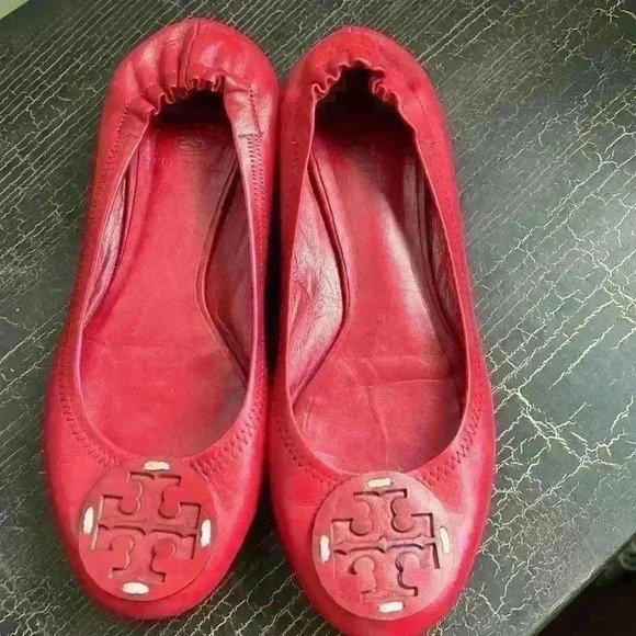 Tory burch ballet flats size 7us - Picture 6 of 6